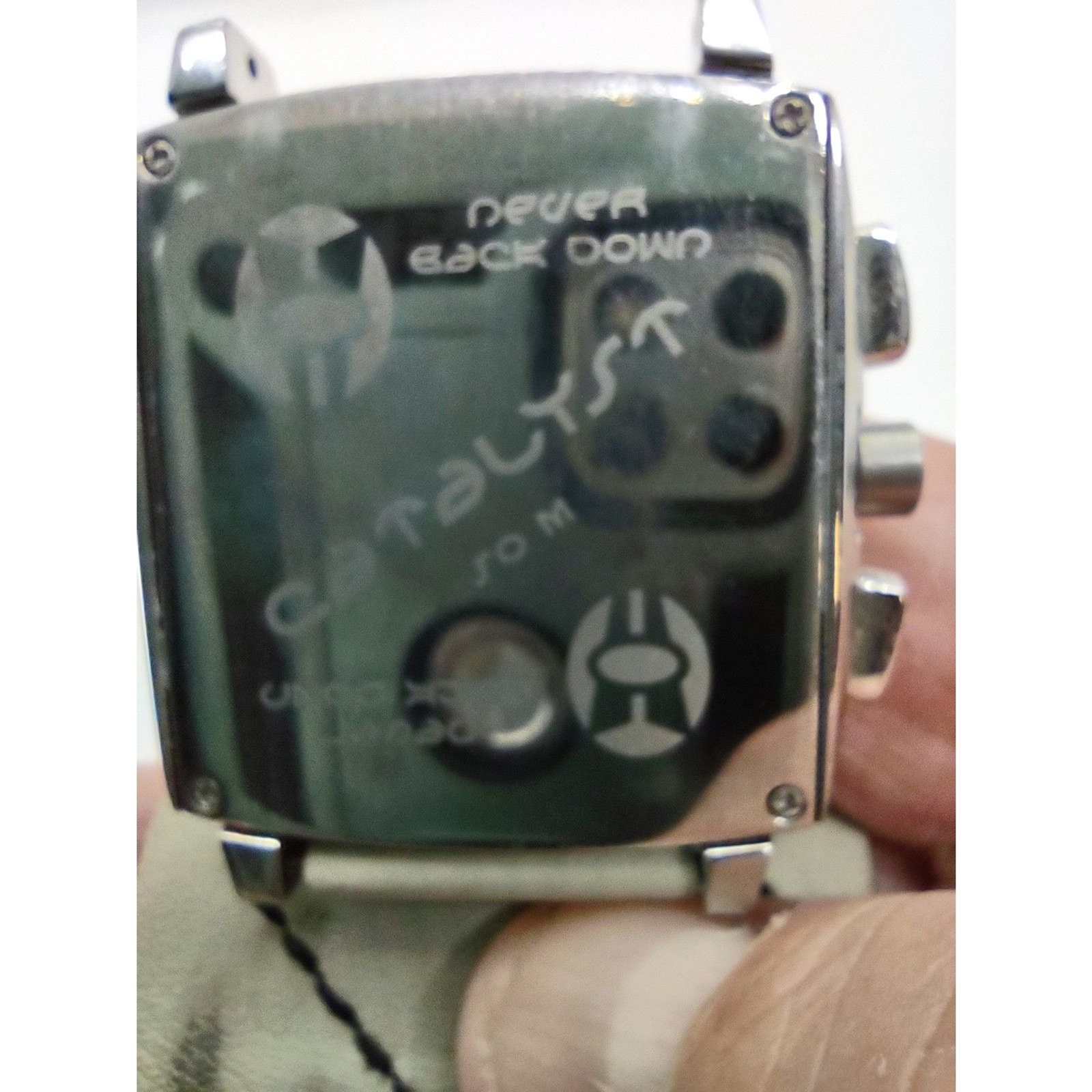 Catalyst Chronograph Never Back Down Vintage Rare… - image 3