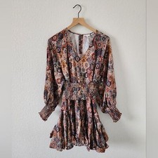 Rhode Resort Olivia Women's XS Mini Dress in Tabriz