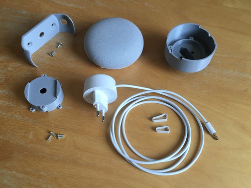 STL files for 3D printer: Google Nest Mini EU v1 socket stand (NO OBJECT) - Zdjęcie 3 z 6
