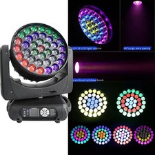 37x15W Zoom Ring Control LED Moving Head Wash Beam DJ Light LED Stage Show Light