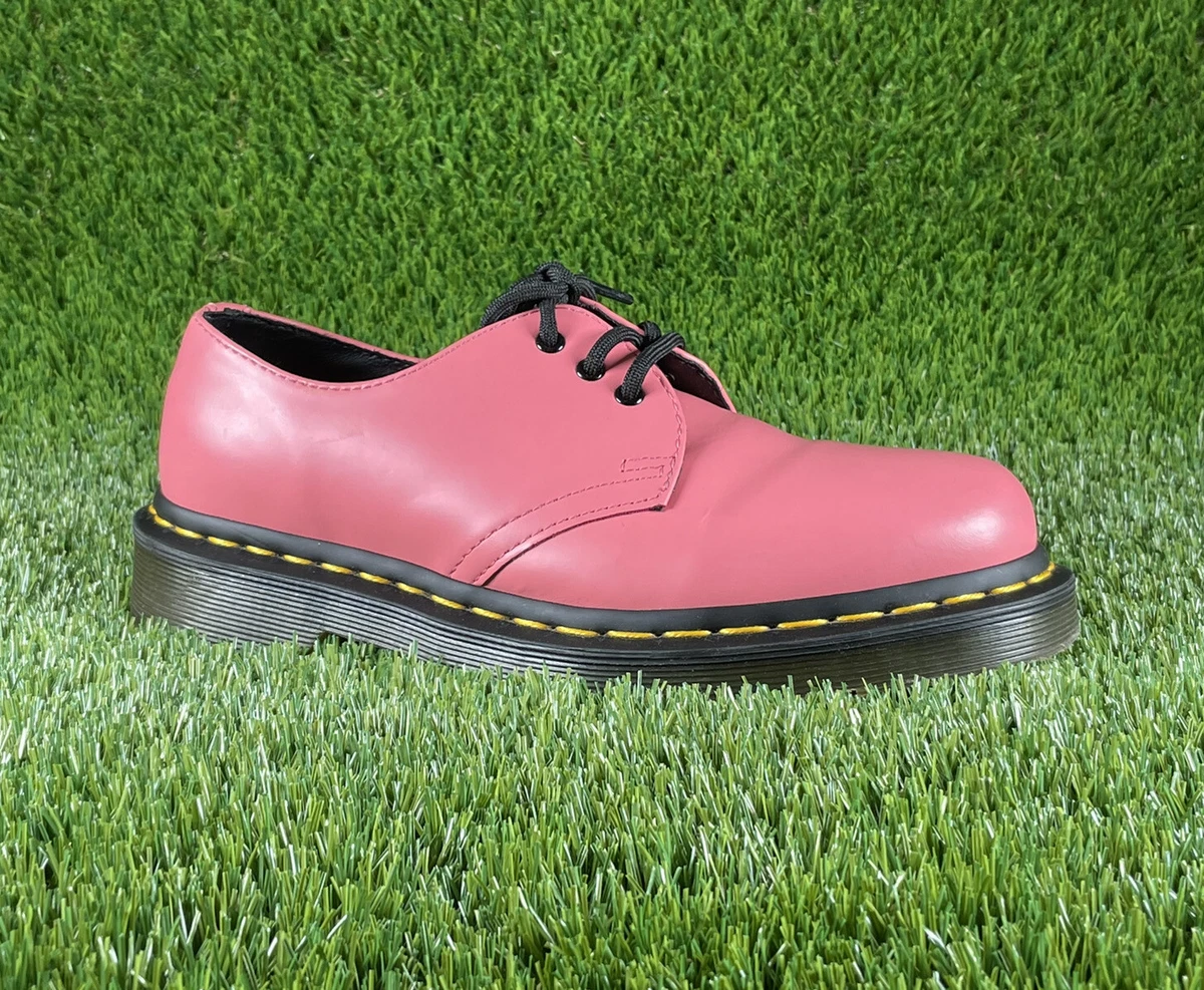 Doc martens top basse rose