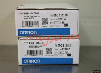 One New D4NL-1AFA-B Omron Guard Lock Safety Door Switch D4NL1AFAB