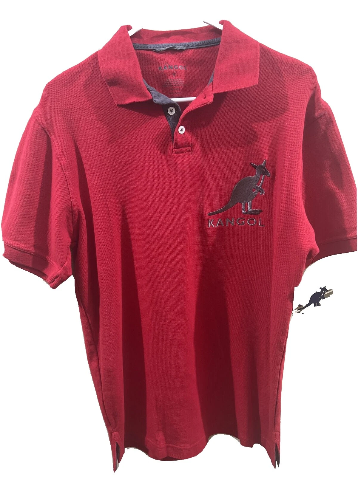 Kangol Solid Informal Con Botones camisas para hombres