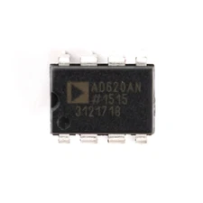 10PCS In-Line AD620ANZ DIP-8 Low Drift, Low Power Instrumentation Amplifier