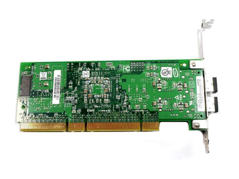 QLogic FTLF8519F2KCL-QL Fiber Channel PCI-X 2Gbps Server Dual Port Cards V4P7M - Image 2 of 4