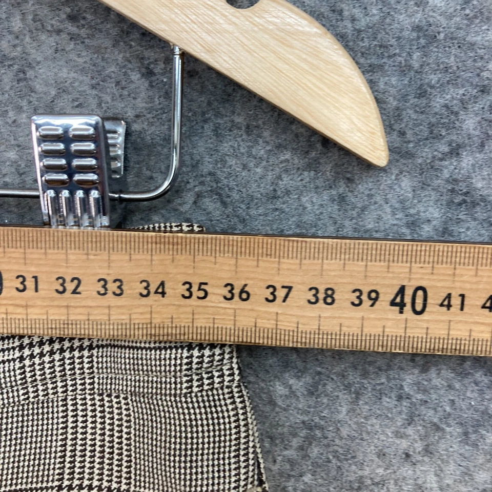 Pantalones para mujer APC Rue Madam Paris 36 lino recto cremallera comercial 33324 Foto 4 de 4