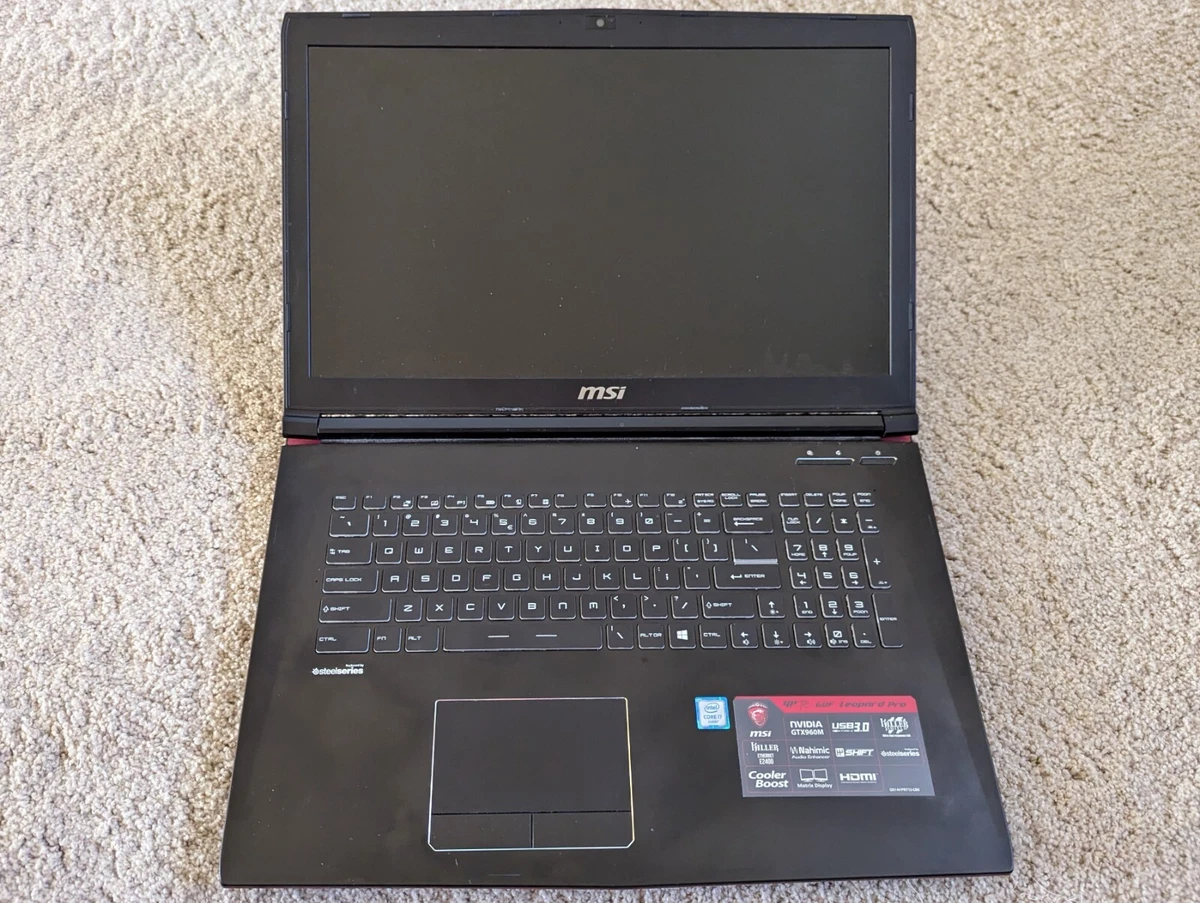MSI Intel Core i7 6th Gen. PC Laptops & Netbooks HDD + SSD for