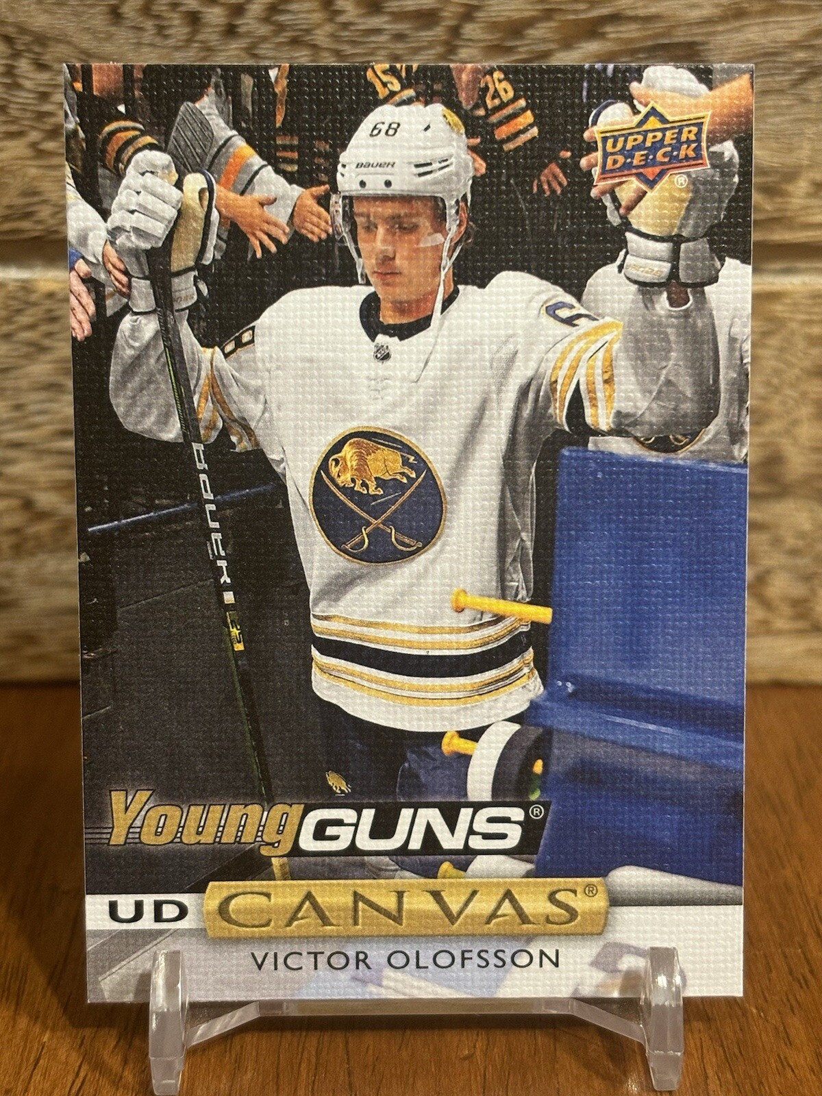 2019-20 Upper Deck UD Canvas Young Guns Victor Olofsson #C93 Rookie RC