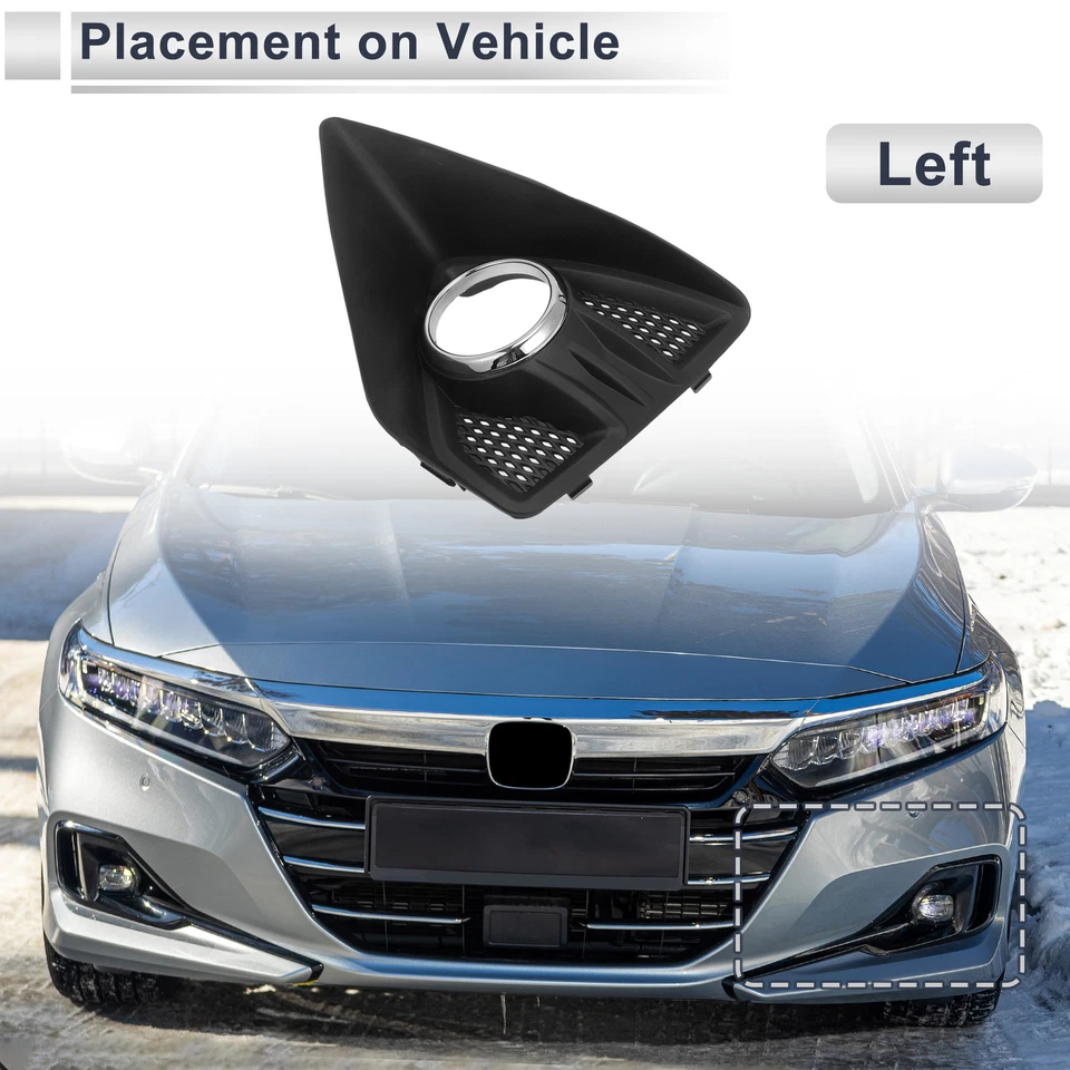 1 Pc Car Front Left Fog Light Grill for Ford Focus 2005 No.8M59R19953AB Foto 4 de 4