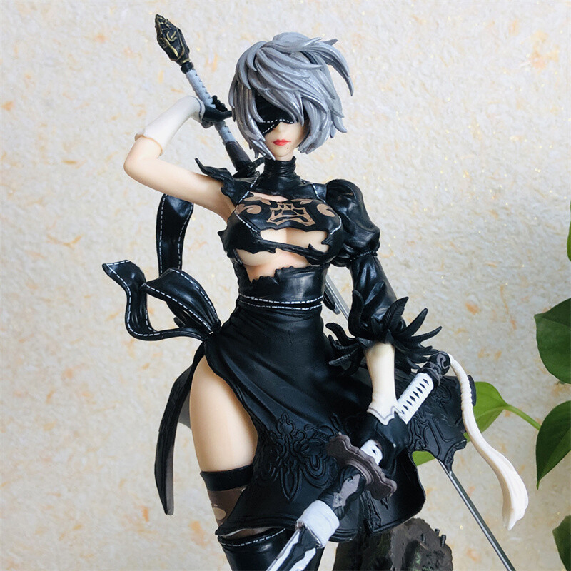 ニーアオートマタ 2B フィギュア 33cm Amazon | ニーアオートマタ フィギュア くじ NieR:Automata Ver