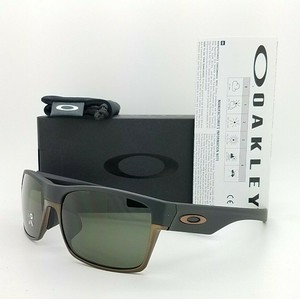 New Oakley Sunglasses Two Face Matte Black Dark Grey Authentic 9256 0160 Twoface Ebay