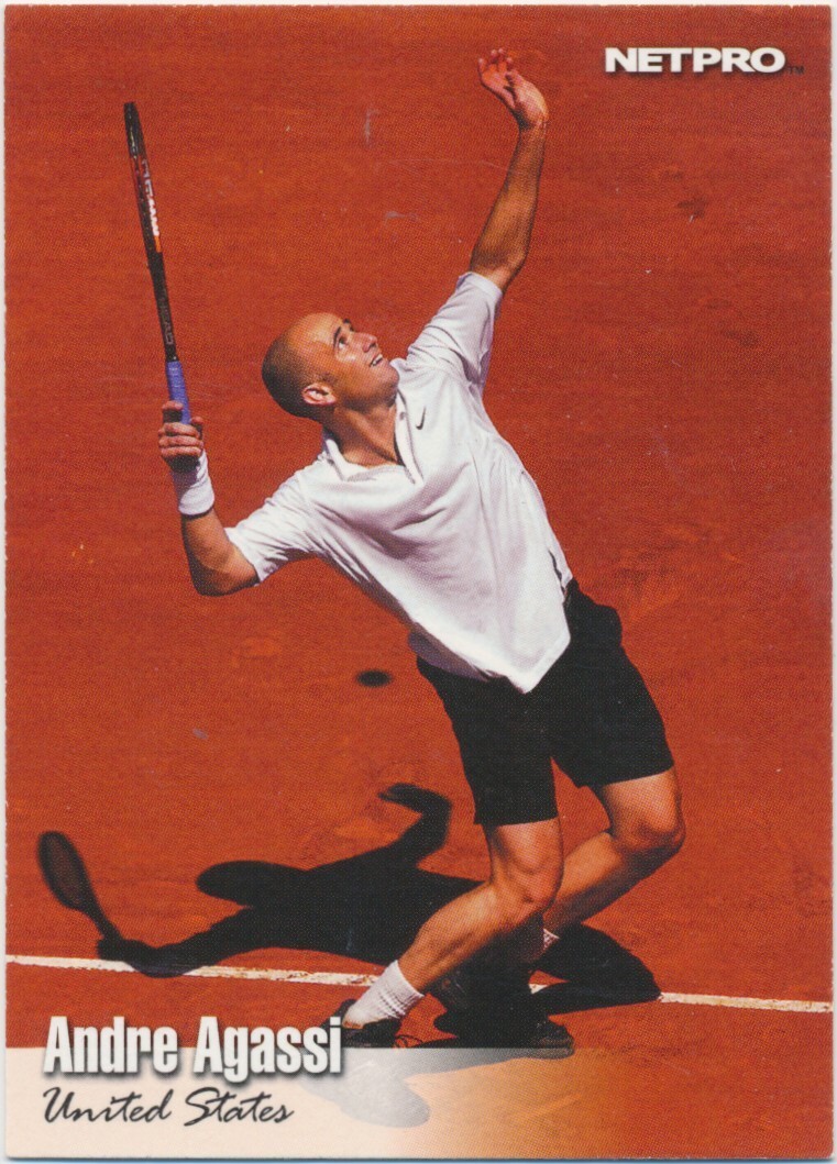 2003 NetPro Tennis #86 Andre Agassi  (b)