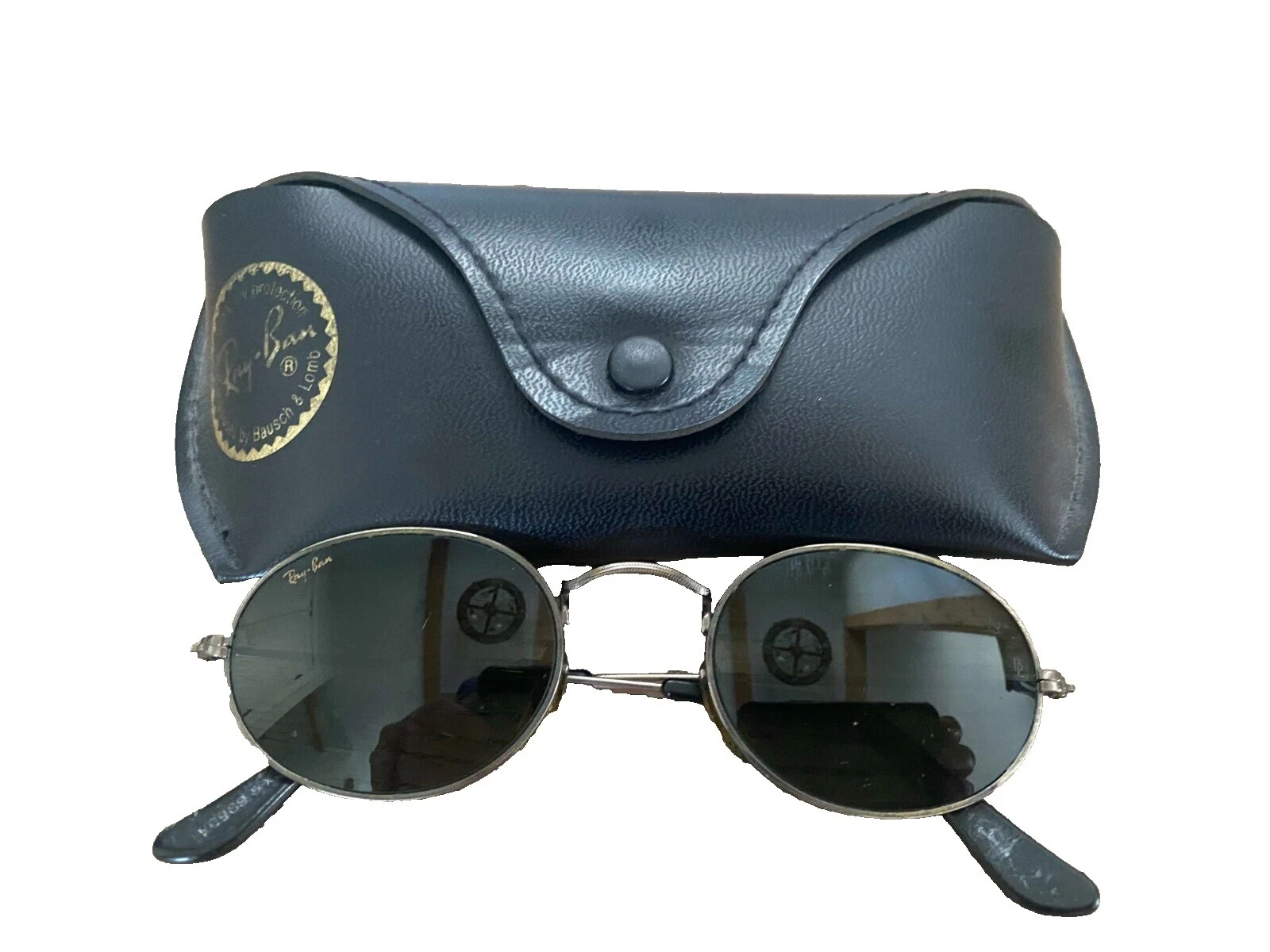 Marco de Metal Ray-Ban Oval Vintage Gafas de sol