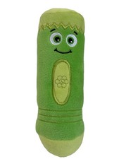 Baby First TV Color Crew Plush Green CRAYON 8" Plush w/Batteries Talks Baby  s
