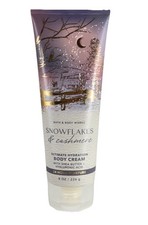 Bath Body Works Snowflakes Cashmere Ultimate Hydration Body Cream, 8 Fl Oz