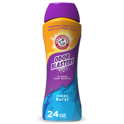ARM & HAMMER Odor Blasters Fresh Burst In-Wash Laundry Scent Booster, 24 oz Bott