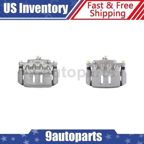 Pair Front Brake Calipers for 1993 1994 1995 Acura Legend