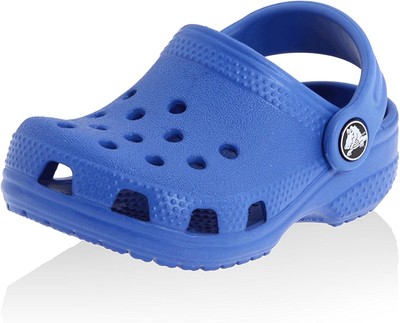 Crocs Kinder Clogs Sandalen Sommerschuhe Littles, Blau, 17/19 EUR