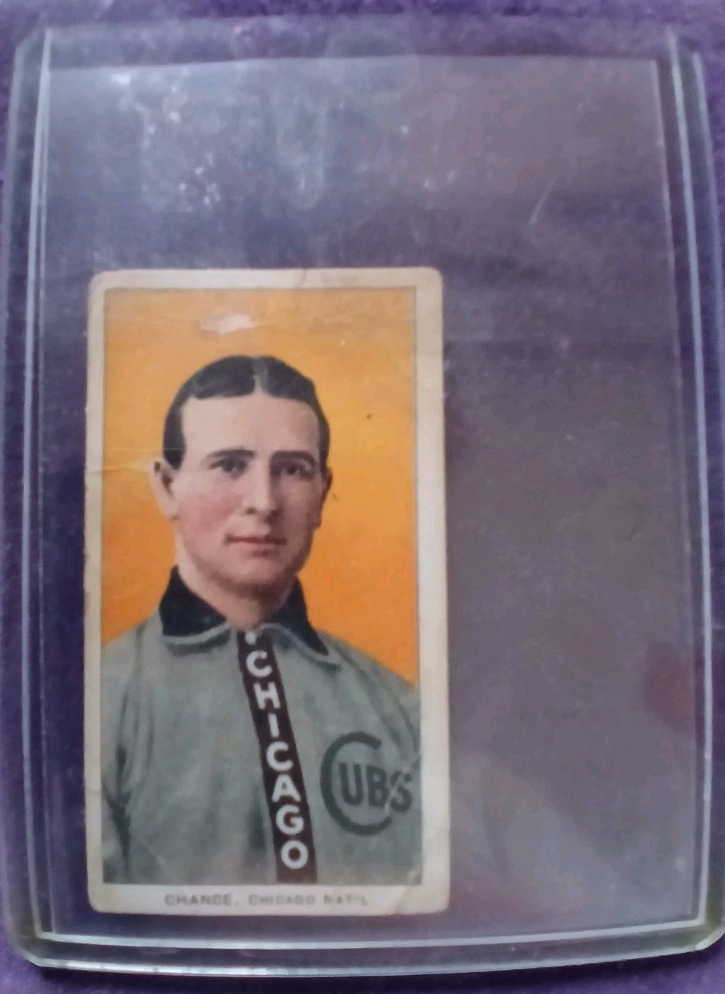 Frank Chance T206•Piedmont Yellow 350  *$ALE*   25•1909-11 ☆NOT GRADED☆ VISUAL 3