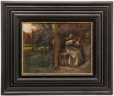 Carl Leopold Voss (1856-1921) - Ölgemälde Aus Dem Frühen 20. Jahrhundert, Mus...