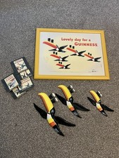 Guinness Toucan Carlton Ware Including Picture And Beer Mats