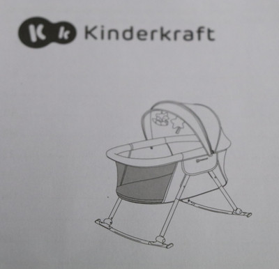 Kinderkraft Kinderbett 3 in 1 lOVI,Kinderreisebett,Stubenwagen,Babywiege bis 9kg