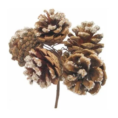 Weihnachten Tannenzapfen Pick 14 cm - Bild 1 von 4