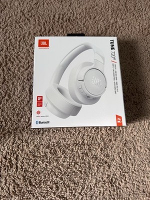 JBL Tune 720BT Wireless Bluetooth On-Ear Headphones 3.5mm USB-C Foldable White