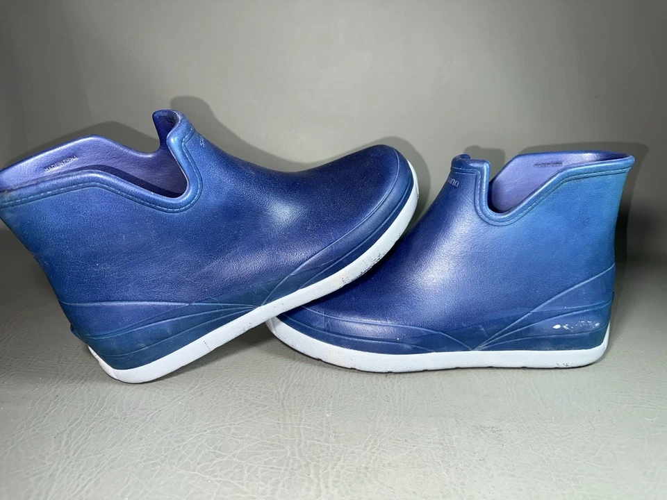 SHIMANO Botas de Cubierta Impermeables Para Hombre Talla 11 Azul Botas de Lluvia Pesca de Agua Salada Foto 2 de 4