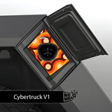 Mod About You Tesla Charge Port Wrap  Cybertruck