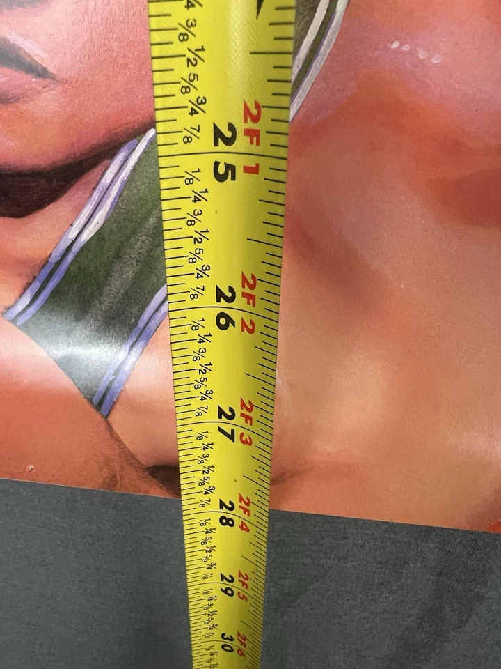 VHTF! Original 1980's DOUBLE DRIBBLE Nintendo NES mail away PROMO Konami Poster  - Image 4 of 4