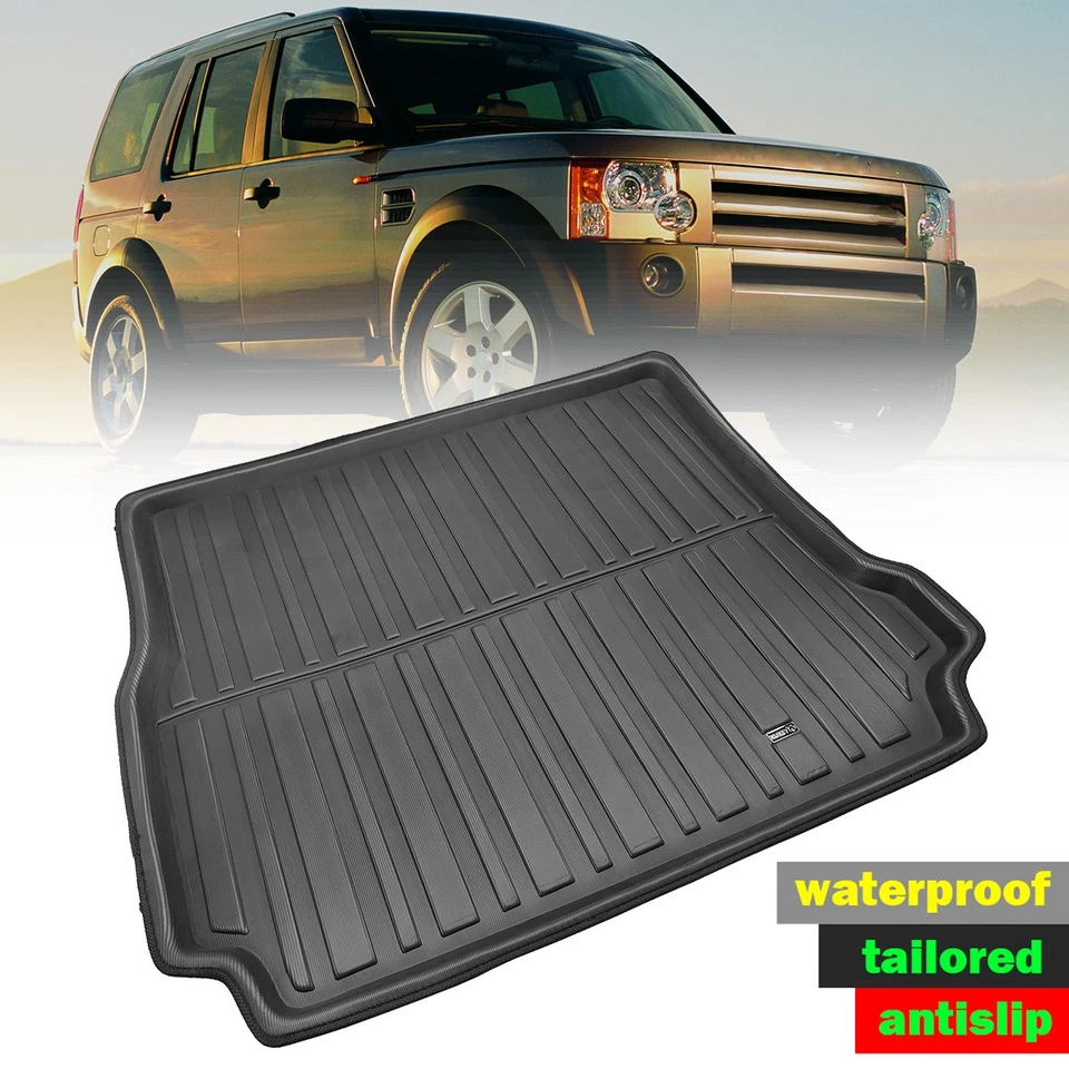 FOR LAND ROVER LR3 LR4 2005-2016 CARGO LINER TRUNK MAT BOOT LUGGAGE FLOOR TRAY - Image 2 of 4