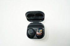 FOR PARTS Samsung Galaxy Buds FE Earbuds w/Case SM-R400 White/Gray Genuine