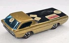 Hot Wheels Redline DEORA Gold With Dark Interior Vintage Original