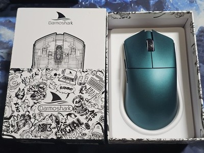 Darmoshark M3v2 Wireless Gaming Mouse PAW3395 8khz Polling - Metallic Green