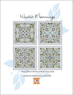 Winter Mornings Counted Cross Stitch Pattern by CM Designs