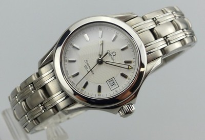 OMEGA Seamaster 120m Lady Quarz - White Wave Dial - 26 mm