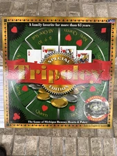 Cadaco Tripoley Special Edition Rotating Turntable Rummy Hearts Poker