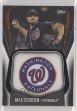 2020 Topps Jersey Sleeve Black 26/149 Max Scherzer #JJSP-MS Jumbo Patch y8h