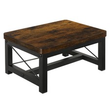 Wooden Step Stool for Adults, Heavy Duty Step Stool for High Bed with Non-Sli...