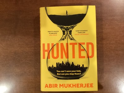 Abir Mukherjee / The Hunted signed 1st Edition 2024