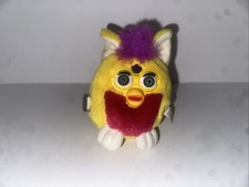 1999 FOUL MOUTH TALKING YELLOW FURBY BUDDY Working