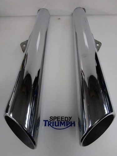 TRIUMPH THUNDERBIRD 1600 1700 EXHAUST SILENCERS T2203110 T2203120