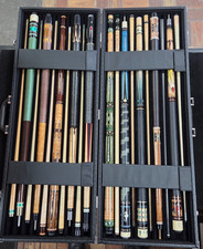 11 Piece Pool Stick Collection