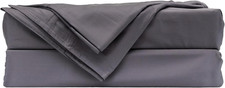 300 Thread Count 100 Viscose from Bamboo Sheets Cooling Sateen Weave Bed Shee
