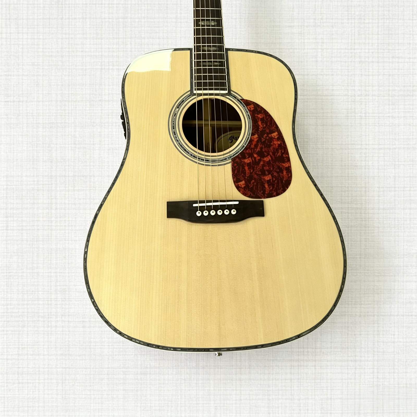 US Warehouse Natural Acoustic Guitar Rosewood Fingerboard Solid Wood