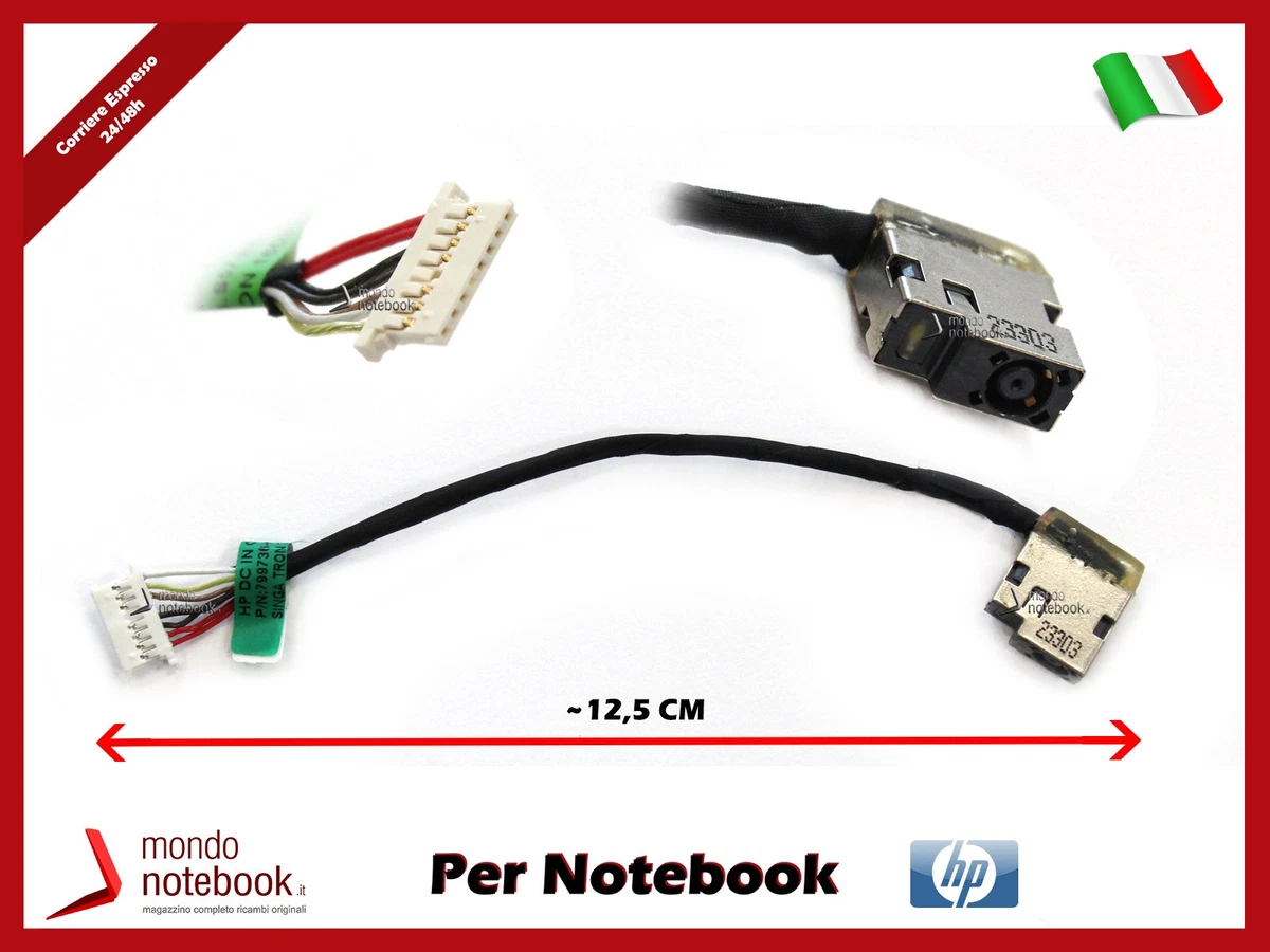 Power4Laptops Adattatore Alimentatore per Portatile Caricabatterie Compatibile con HP Pavilion G6-2025EA
