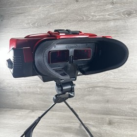 Nintendo Virtual Boy Console Full Recap & New Lens Ribbons w/ AC Adapter Tested