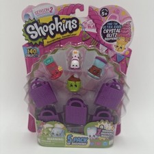 Shopkins Season 2 5-Pack New Sealed Crystal Glitz