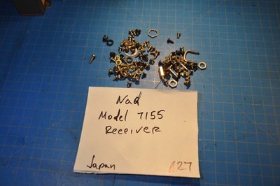NAD Model: 7155 Receiver Replacement Parts Bolts Screws & Nuts
